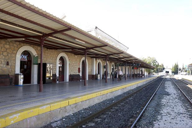 Railway station of Ronda, Malaga Spain