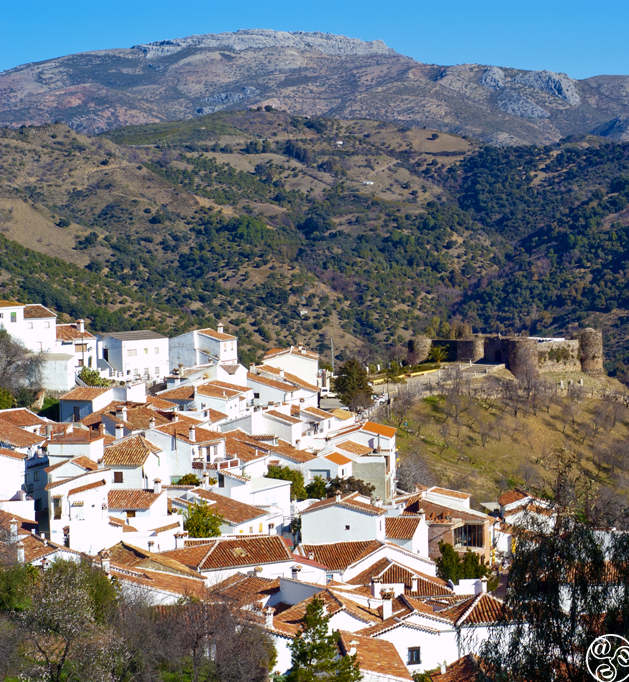 The village of Benadalid in the Malaga province, Andalucia, Southern Spain