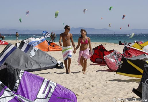 It's all about sun, sea and surf in Tarifa &copy; Michelle Chaplow 