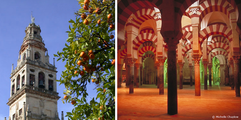 La Mezquita de Córodoba es una mezcla de arcitectura árabe y cristiana ©Michelle Chaplow