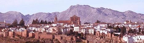 Rugged mountain ranges of the Serran&iacute;a de Ronda
