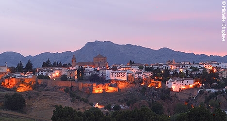 Its well worth staying over in Ronda and enjoying the evenings. &copy; Michelle Chaplow