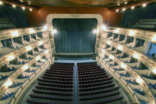 Inside the Cervantes theatre Inside the Cervantes theatre