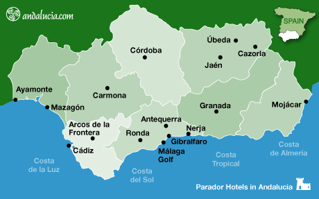 parador hotels in andalucia