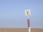 Piste marker in the Desert 