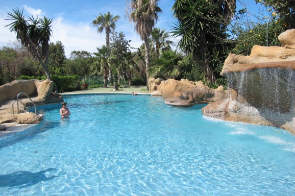 Cooling off at the campsite in Castillo de Baños on the Costa Tropical. Cooling off at the campsite in Castillo de Baños on the Costa Tropical.