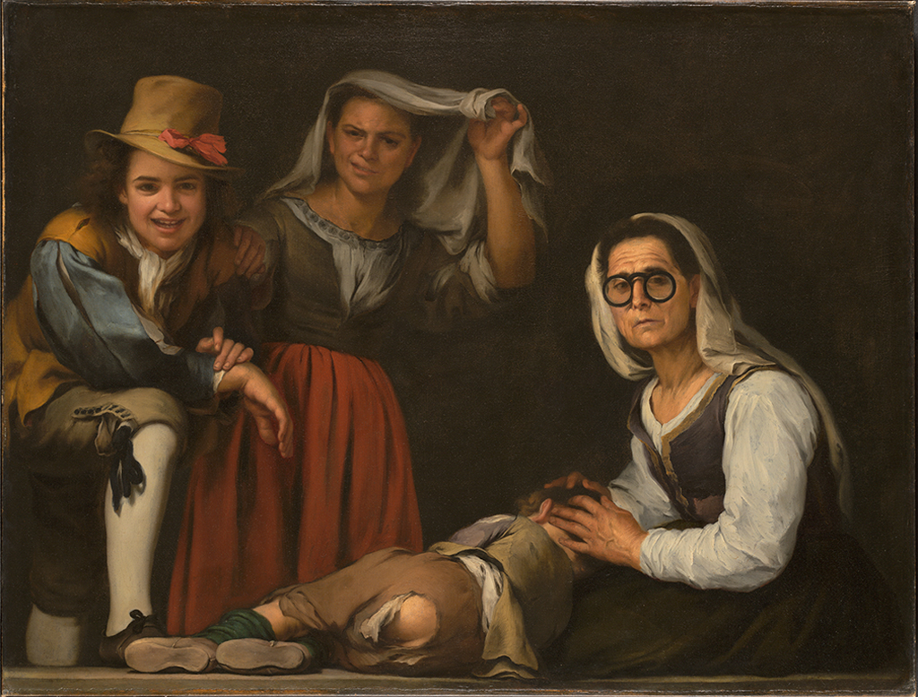 Four Figures on a Step. About 1655-1660. Kimbell Art Museum, Fort Worth, Texas Four Figures on a Step. About 1655-1660. Kimbell Art Museum, Fort Worth, Texas