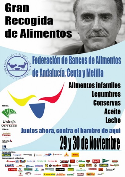Donate food for the hungry in Andalucia as part of the Gran Recogida de Alimentos (Great Food Collection), at supermarkets today and tomorrow. Donate food for the hungry in Andalucia as part of the Gran Recogida de Alimentos (Great Food Collection), at supermarkets today and tomorrow.