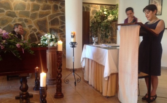 Funeral service of Rod Younger in Marbella Funeral service of Rod Younger in Marbella