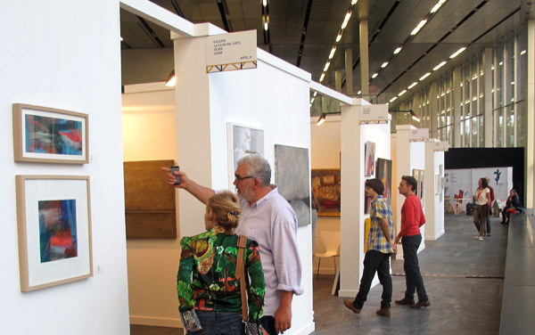 In total 20 galleries showed their works at Artsevilla. In total 20 galleries showed their works at Artsevilla.
