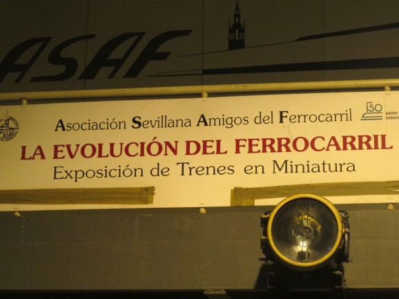 Location of the model railway - ASAF (Seville Association of Railway Friends), at Santa Justa station. Location of the model railway - ASAF (Seville Association of Railway Friends), at Santa Justa station.