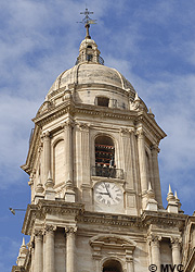 >Malaga Cathedral's emblematic tower >Malaga Cathedral's emblematic tower