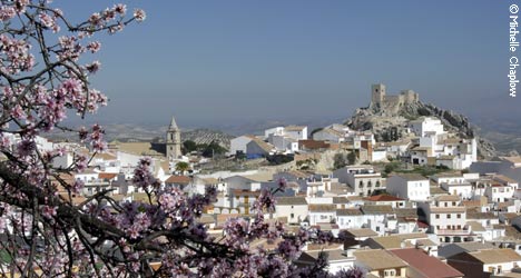 Travelling through the village of Luque, Andalucia. Travelling through the village of Luque, Andalucia.