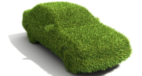 © iStock - Green transport ecological cars, bicylcles and buses