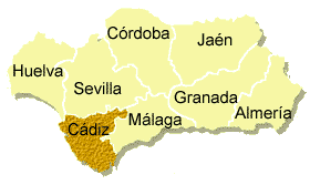 click on a province of Andalucia