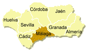 click on a province of Andalucia