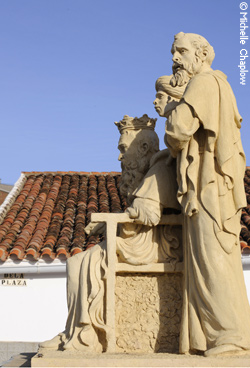 Higuera de la Sierra, a monument to the Reyes Magos Higuera de la Sierra, a monument to the Reyes Magos
