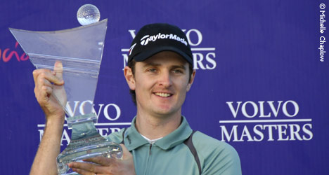 Justin Rose, Winner 2007 Volvo Masters.