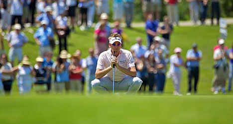 The Champion -Ian Poulter © Volvo in Golf Alvaro Quirós © Volvo in Golf