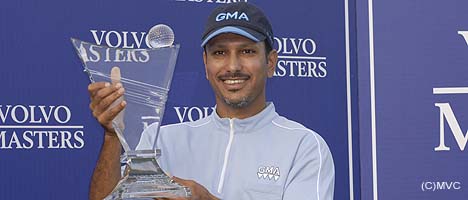 Jeev Singh winner of the 2006 Volvo Masters