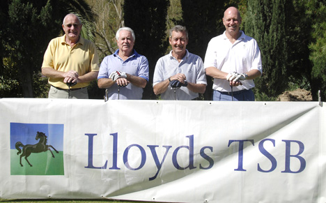 Team 11: Keith Johnson, George Lee, Alf Cranmer, Chris Warren.