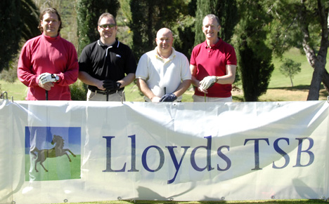 Team 2: Gordon Neilson, Derek King, Alan Richardson, Campbell D Ferguson.