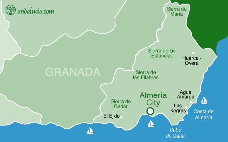 Almeria Province Map (c)newimage.es