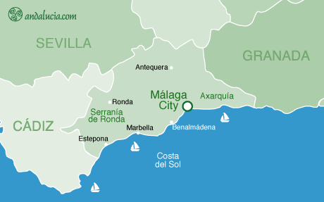Malaga Province Map (c)newimage.es