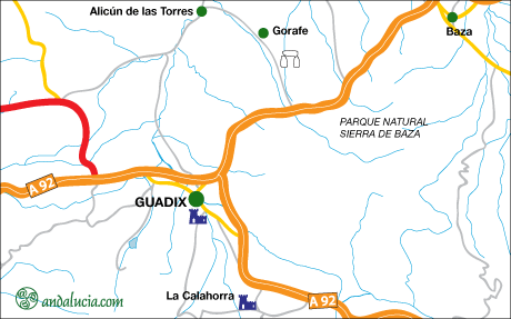 Guadix maps