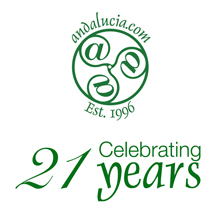 Andalucia.com is delighted to celebrate its 21st birthday.