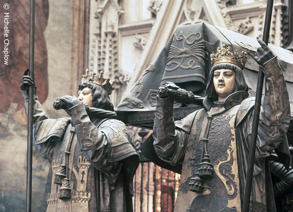 The Tomb of Christopher Columbus in Seville Cathedral © Michelle Chaplow The Tomb of Christopher Columbus in Seville Cathedral © Michelle Chaplow .