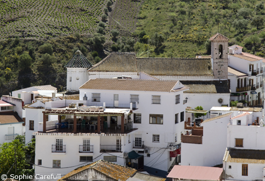 The village of Almachar on the Ruta de la Pasa (Raisin Route) in Malaga province. © Sophie Carefull  