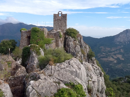 View of Torre de la Reina from inside the Castle compound View of Torre de la Reina from inside the Castle compound