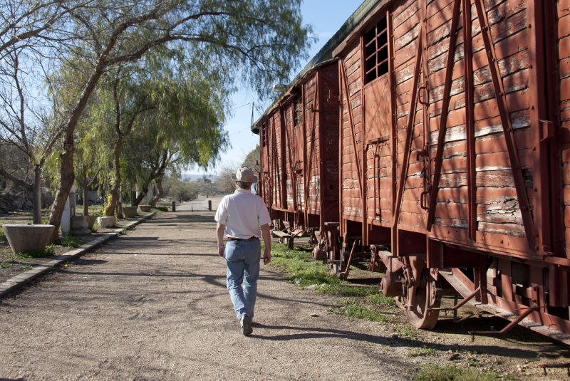 Estación de Luque, is a great place to stop, since there is a restaurant in the station. ©Michelle Chaplow Estación de Luque, is a great place to stop, since there is a restaurant in the station. ©Michelle Chaplow