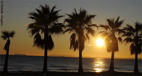 © Michelle Chaplow Sunset on Playa Pinillo © Michelle Chaplow Sunset on Playa Pinillo