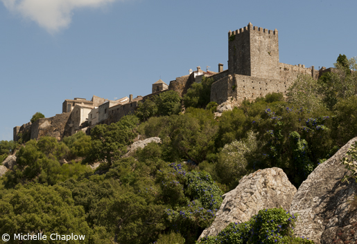 The old village of Castellar de la Frontera is perched high on a hilltop. © Michelle Chaplow The old village of Castellar de la Frontera is perched high on a hilltop. © Michelle Chaplow