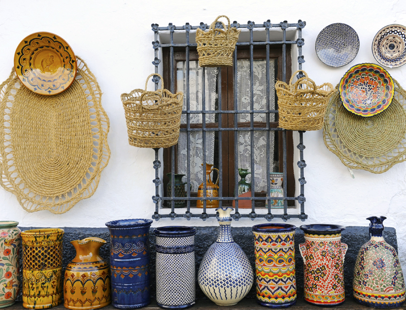 Pottery from Jaen ©Michelle Chaplow Pottery from Jaen ©Michelle Chaplow