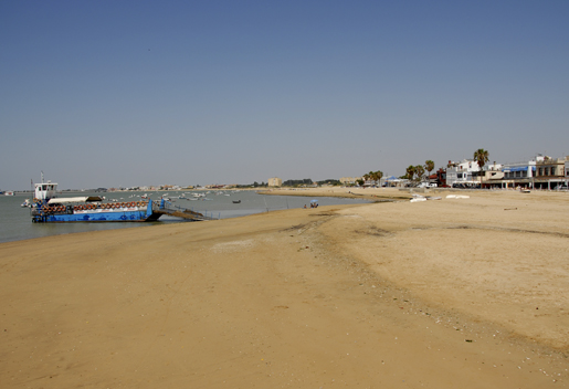 Sanlucar de barrameda beaches in north