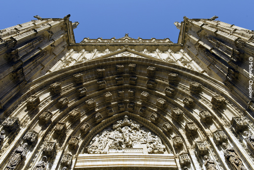 The Gothic Cathedral with its impressive Giralda in Sevilla. © Michelle Chaplow The Gothic Cathedral with its impressive Giralda in Sevilla. © Michelle Chaplow .