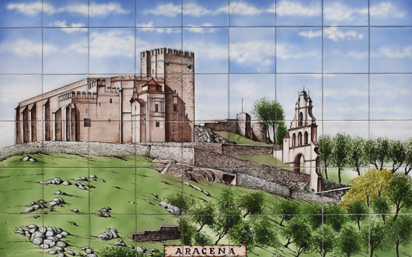 Ceramic Mural - Aracena ©Michelle Chaplow Ceramic Mural - Aracena ©Michelle Chaplow