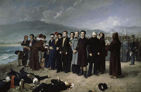 Boyd and Torrijos are executed on San Andreas beach, Malaga Boyd and Torrijos are executed on San Andreas beach, Malaga