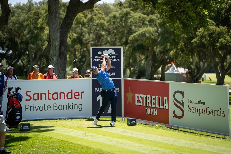 Jon Rahm at the tee of hole 17 in Valderrama ©Real Club Valderrama Jon Rahm at the tee of hole 17 in Valderrama ©Real Club Valderrama