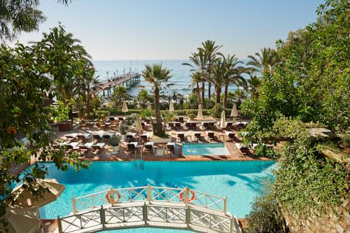 Chill out at the Marbella Club Hotel beach club. Chill out at the Marbella Club Hotel beach club.