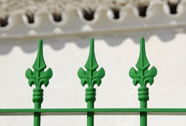 Rejas add a decorative touch to your house. © Michelle Chaplow