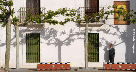 Plaza de la concepcion, Higuera de la Sierra © Michelle Chaplow