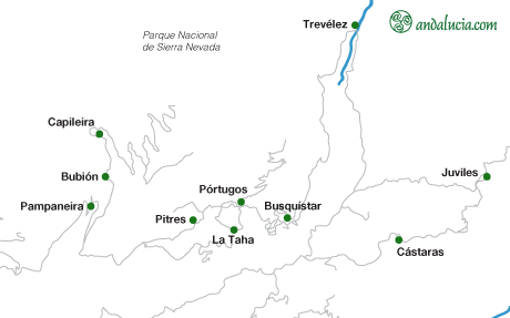 Trevelez maps