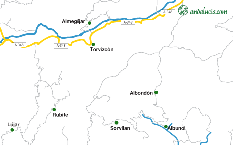 Albondón maps