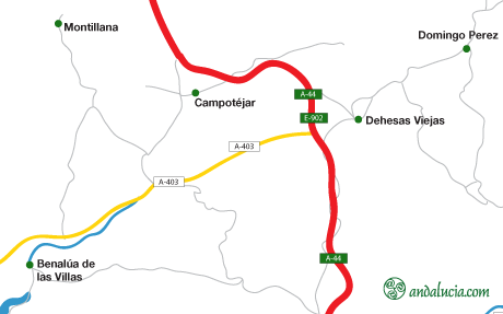 Campotéjar maps