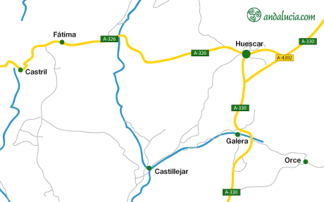 Castillejar maps