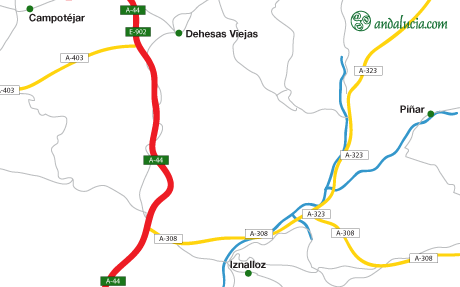 Iznalloz maps